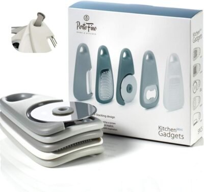 Space Saving Kitchen Gadgets - Kitchen Gadgets Set 5 Pieces - Camper Gifts - RV Gifts - RV Kitchen Accessories - Gifts for RV Owners - RV Gadgets - Dishwasher Safe