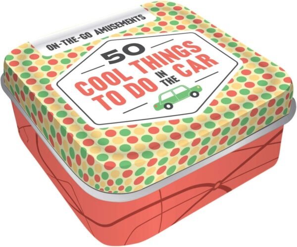 Chronicle Books On-The-Go Amusements: 50 Cool Things to Do in The Car: (Screen-Free Boredom Busters for Summer Travel, Activity Ideas for Family Road Trips)