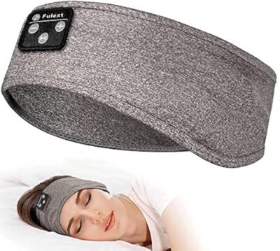 Perytong Bluetooth Headband Headphones for Sleeping, Soft Sleep Headband with Built-in Speakers, Long Play Time, Perfect for Sleep, Workout, Running, Yoga, Travel