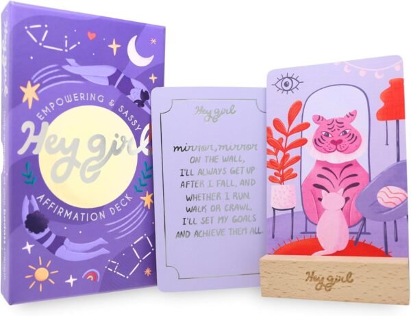 Good Egg Greetings Sweary Affirmation Cards for Women - 60 Positive Daily Affirmations - Sassy, Motivational, and Inspirational Cards with Quotes for Self Love - Holiday or Birthday Gifts for Women